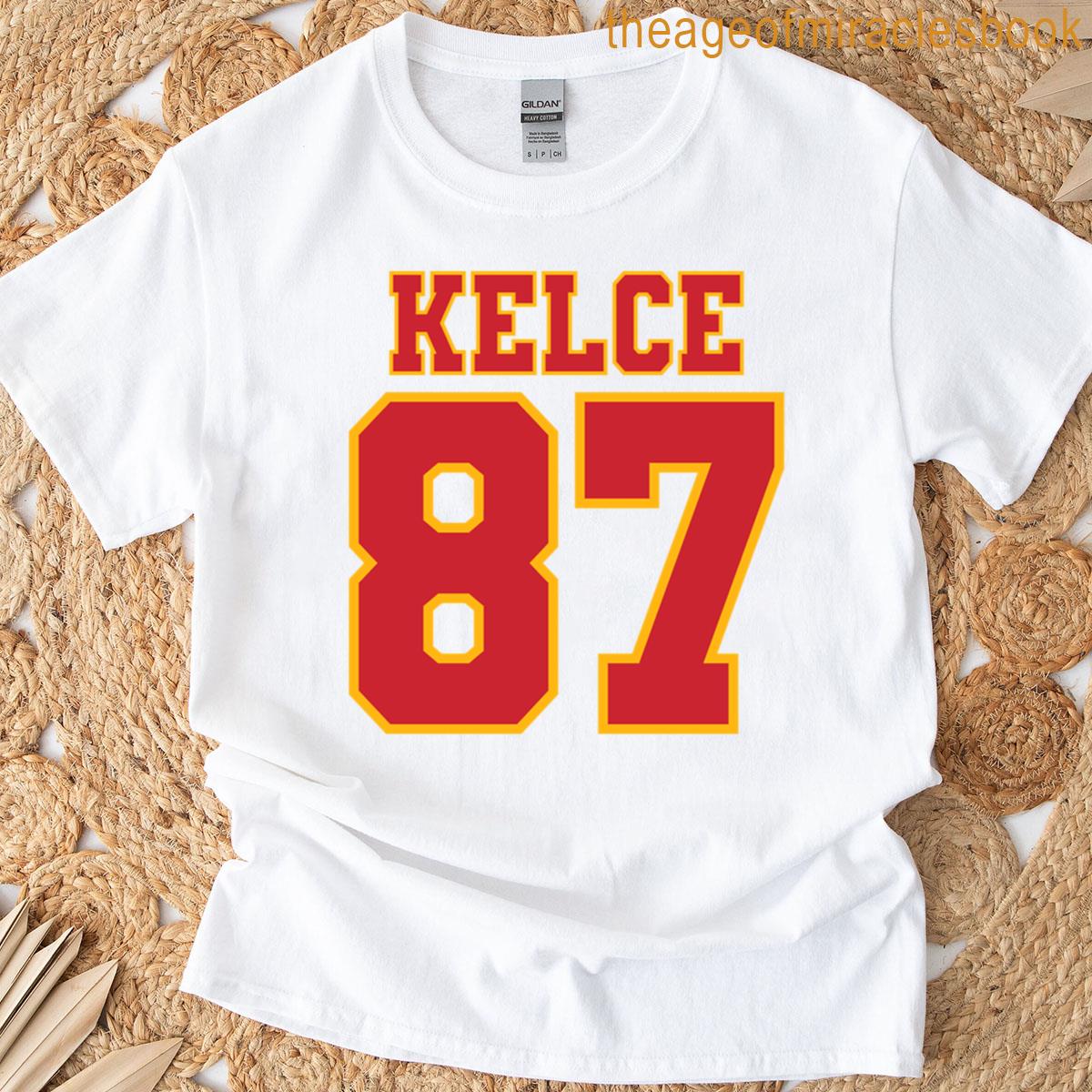 Swift Kelce 87 White T-shirt