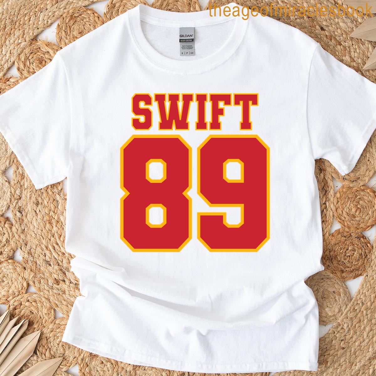 Swift Kelce 89 White T-shirt