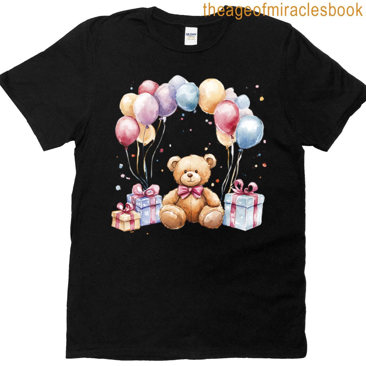 Teddy Bear Birthday Party Oversized T-shirt