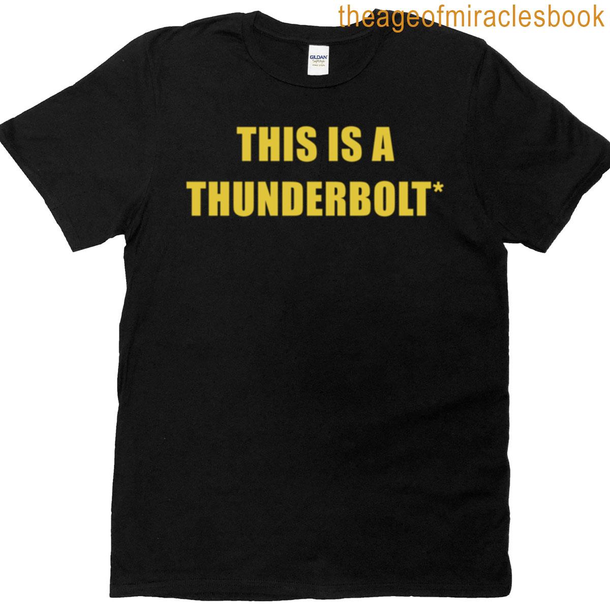 This Is A Thunderbolt Oversized T-shirt