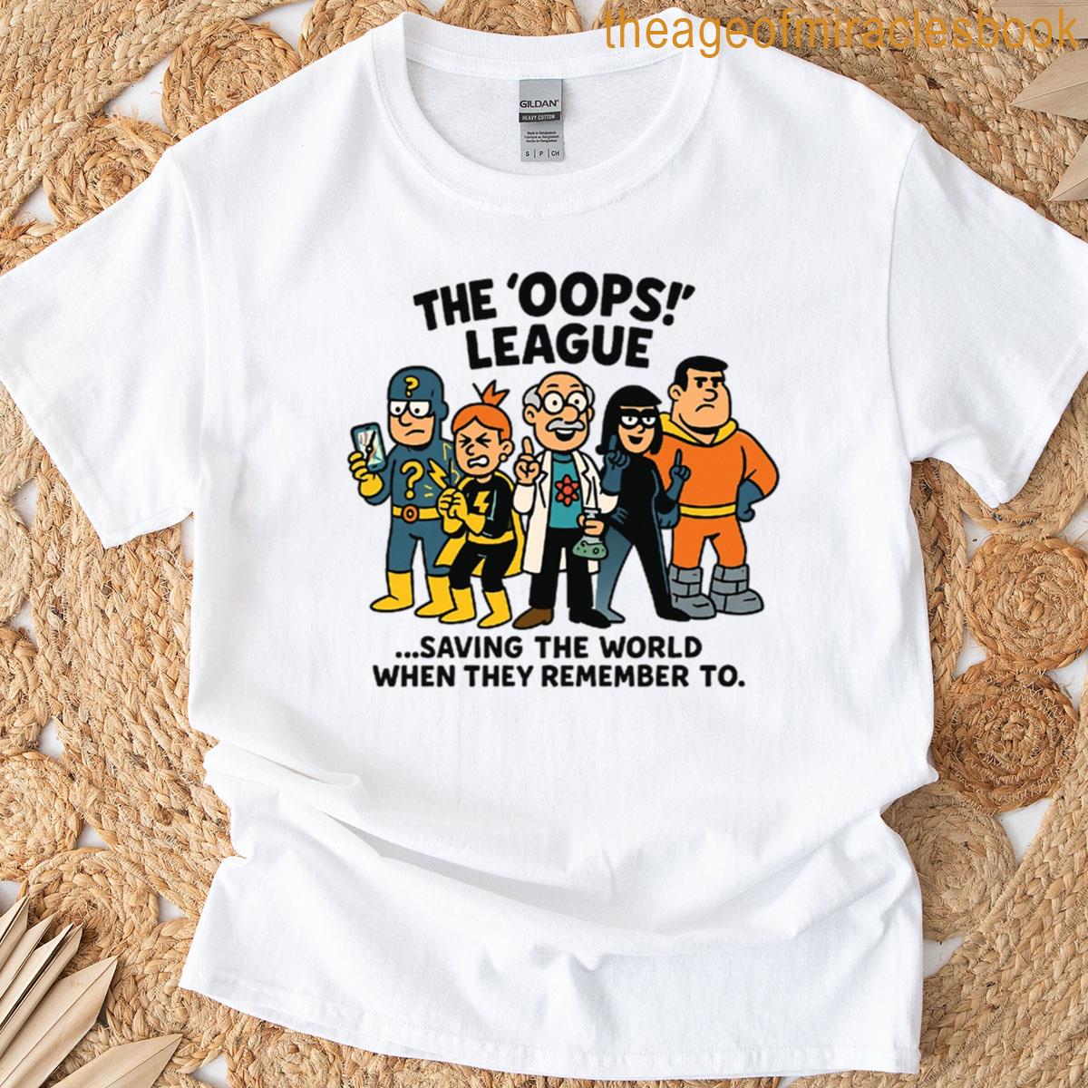 Thunderbolts Edition The Oops League Oversized T-shirt