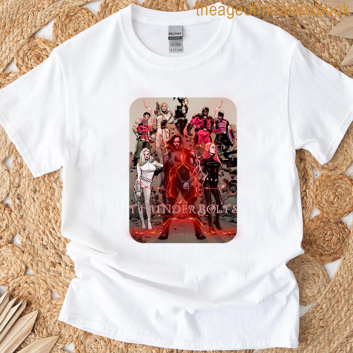 Thunderbolts Superheros Oversized T-shirt