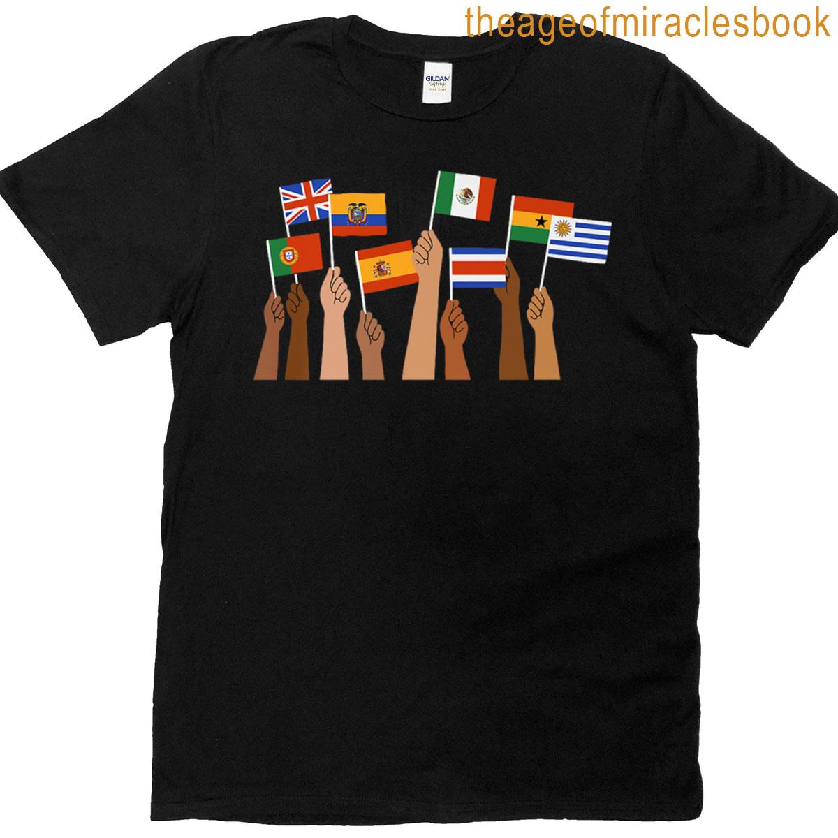 Various Flags Abroad Premium T-shirt