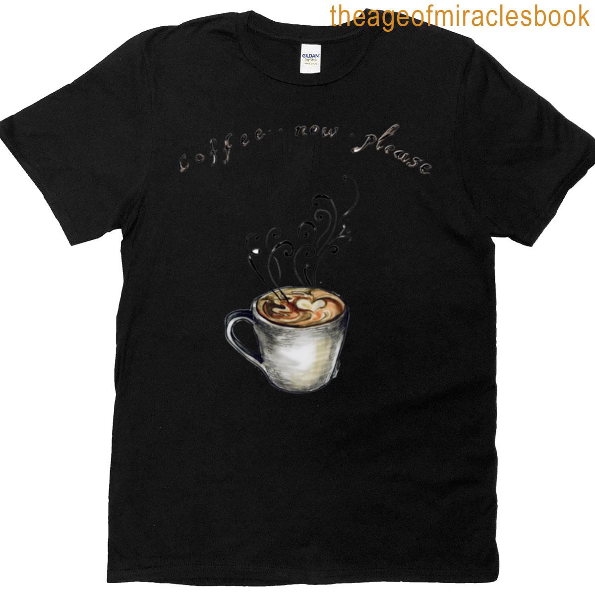 Coffee Now Please Oversized T-shirt