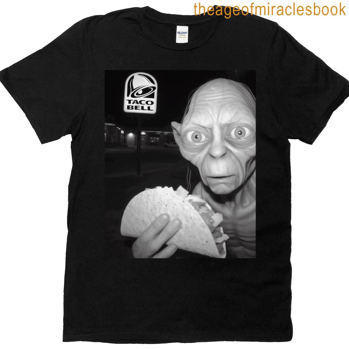 Gollum Eating Taco Bell T-shirt