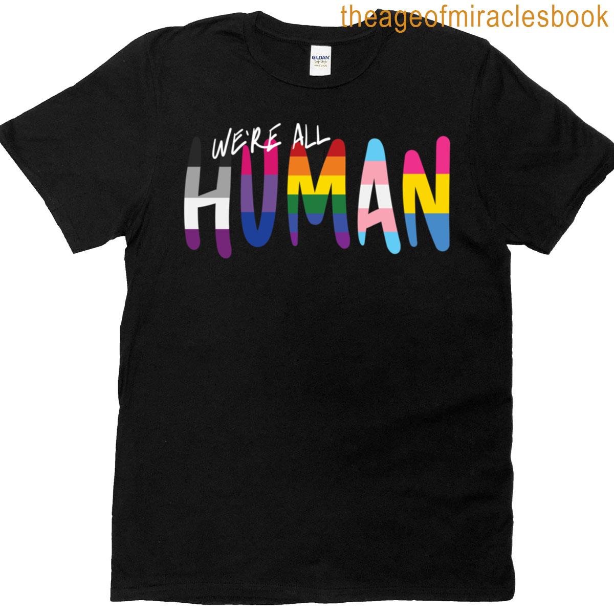 Human Handwritten Various Flags V1 Stripes T-shirt