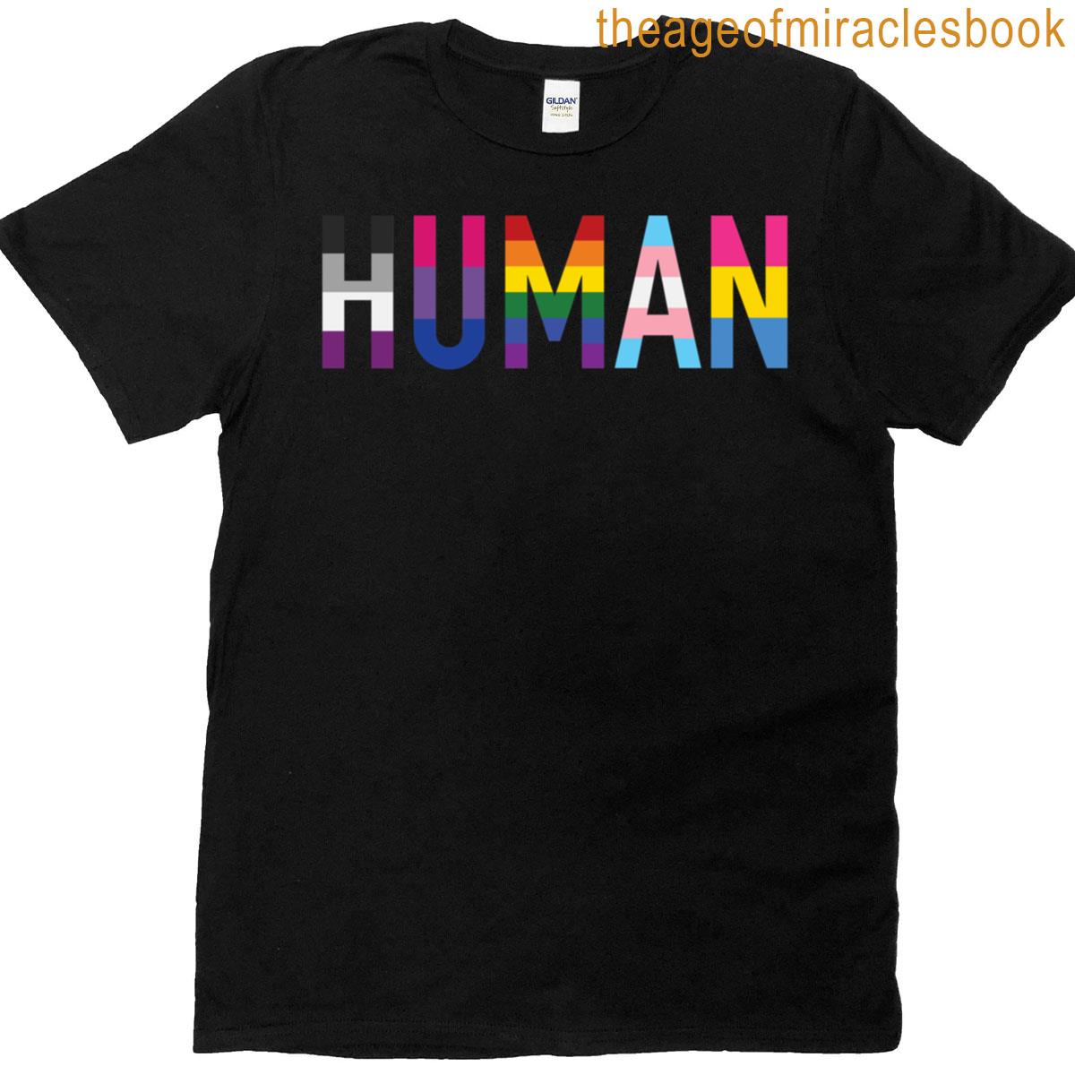 Human Various Queer Flags 1 T-shirt