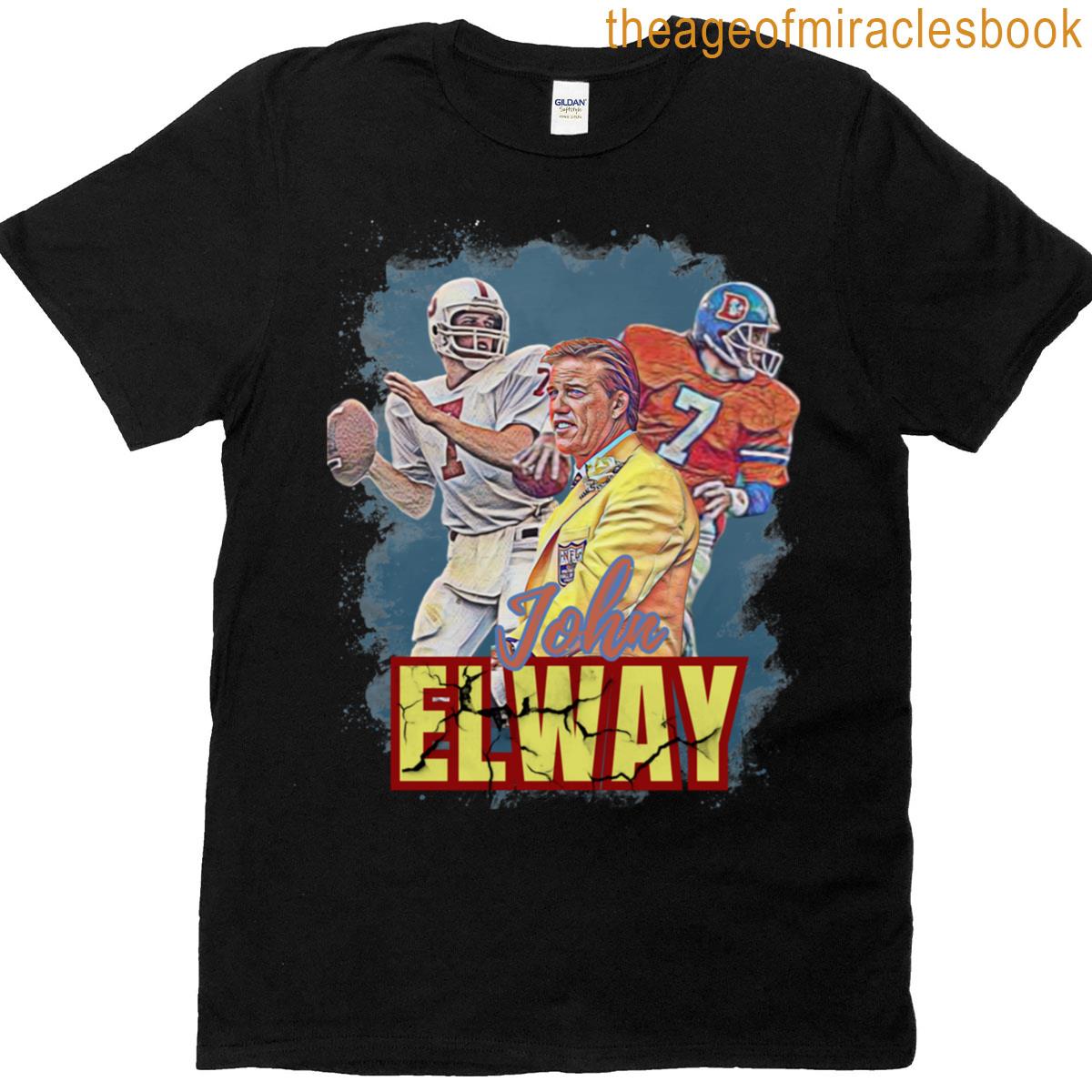 John Elway Fan Art Oversized T-shirt