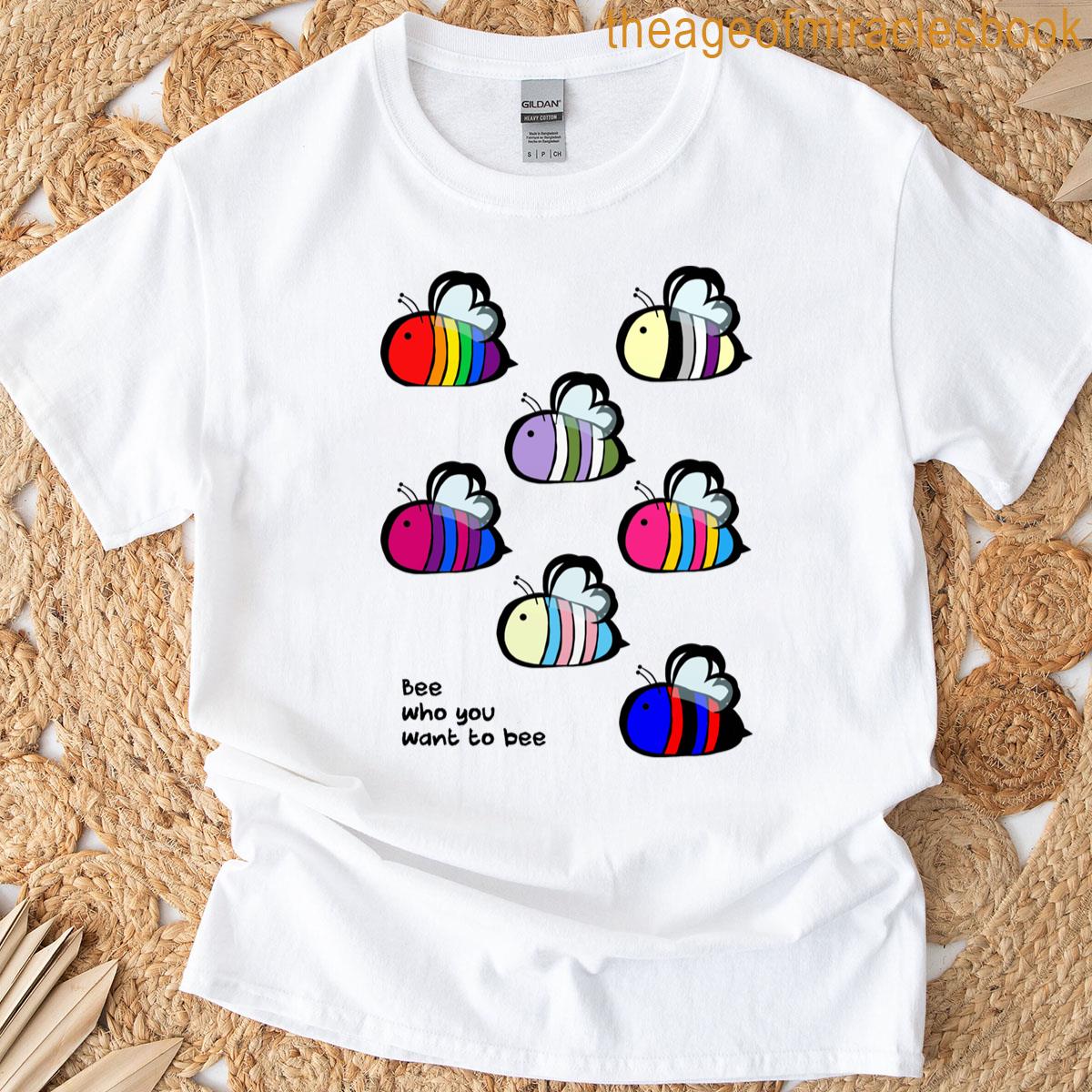 Lgbt Pride Bee Swarm T-shirt