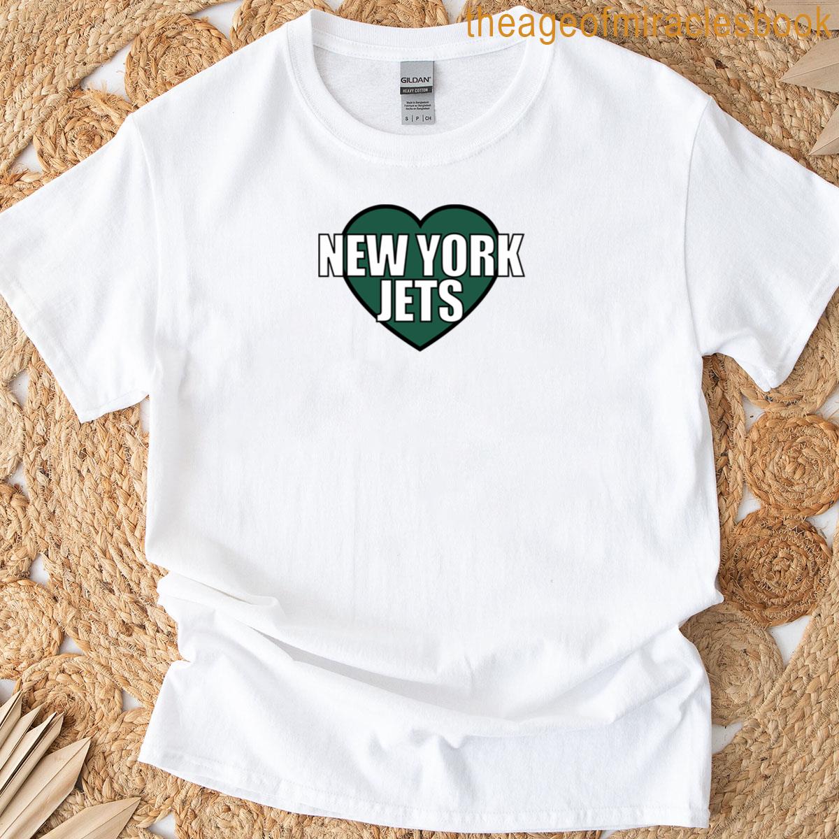 New Yorks Jets Heart T-shirt