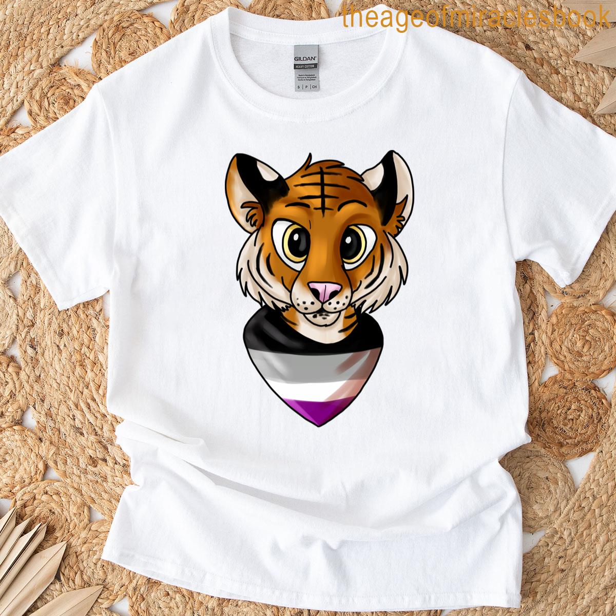 Pride Tiger – Asexual T-shirt