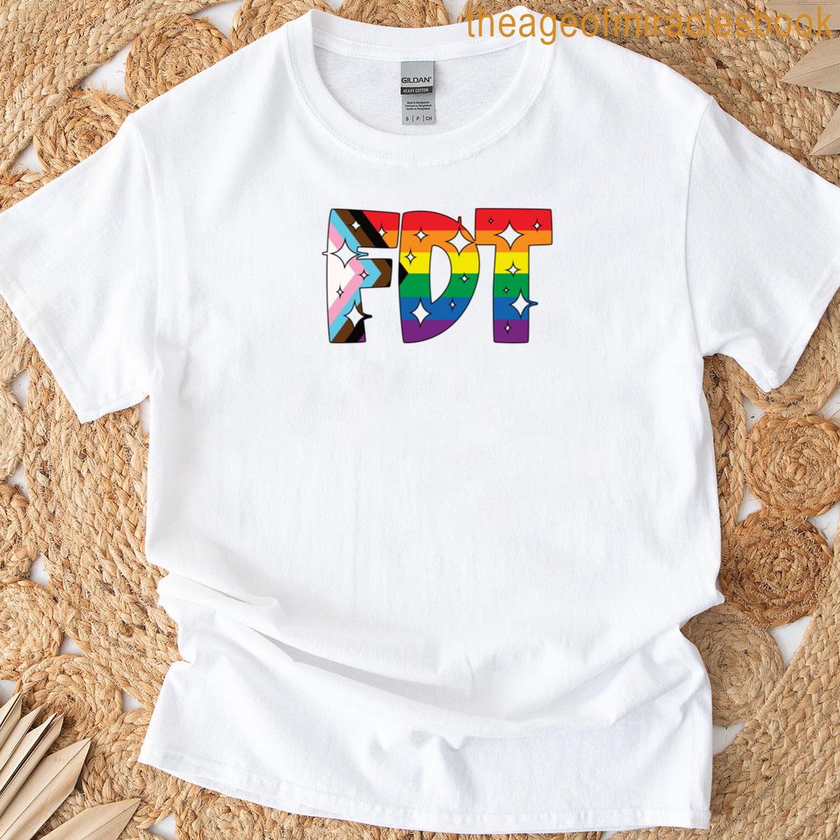 Progress Pride Flag Fdt T-shirt
