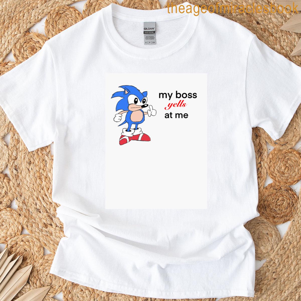Sonic The Hedgehog Capitalism T-shirt
