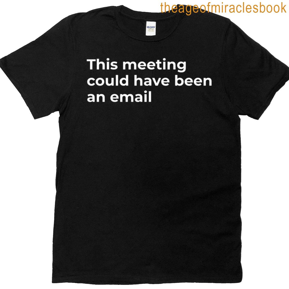 This Meeting Could Have Been An Email T-shirt