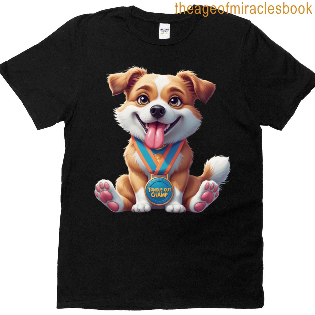 Tongue Out Champ Oversized T-shirt