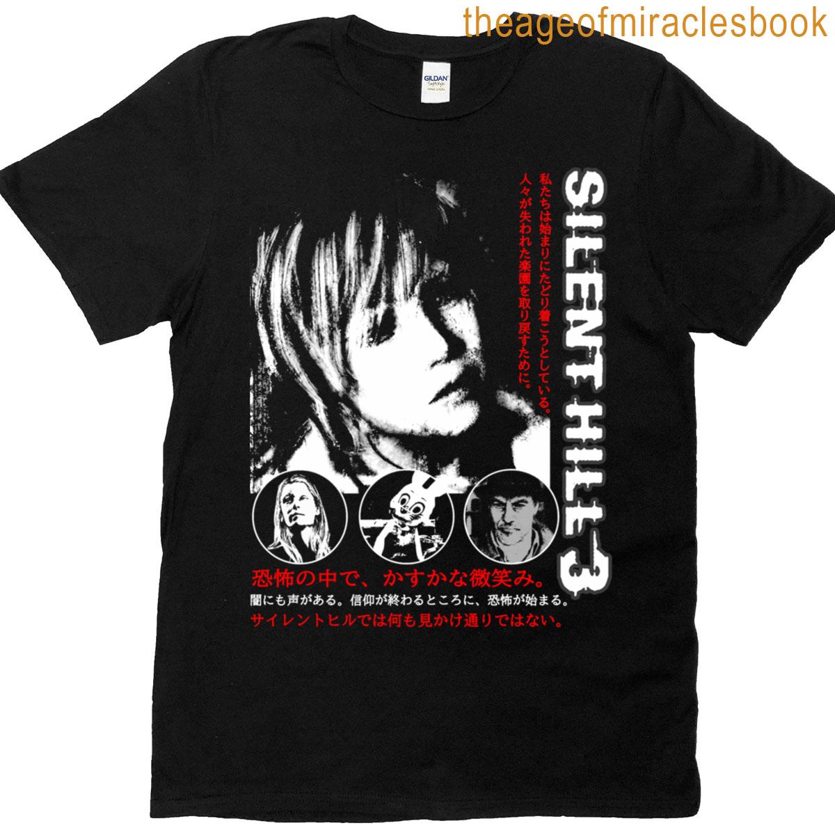 Tribute To Silent Hill 3 Black Version T-shirt