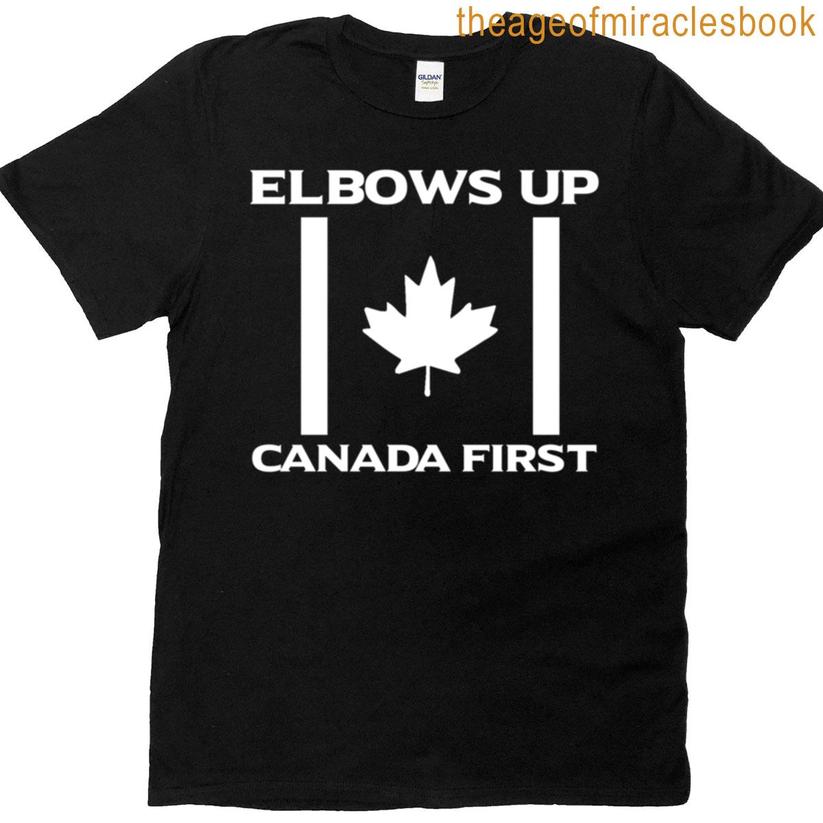 Canada Elbows Up Canada Premium T-shirt