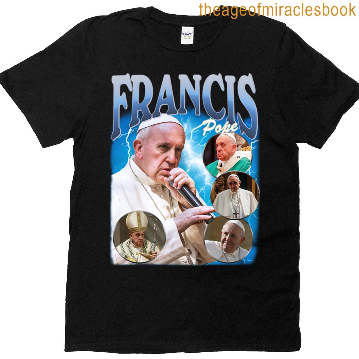 Pope Francis Vintage T-shirt