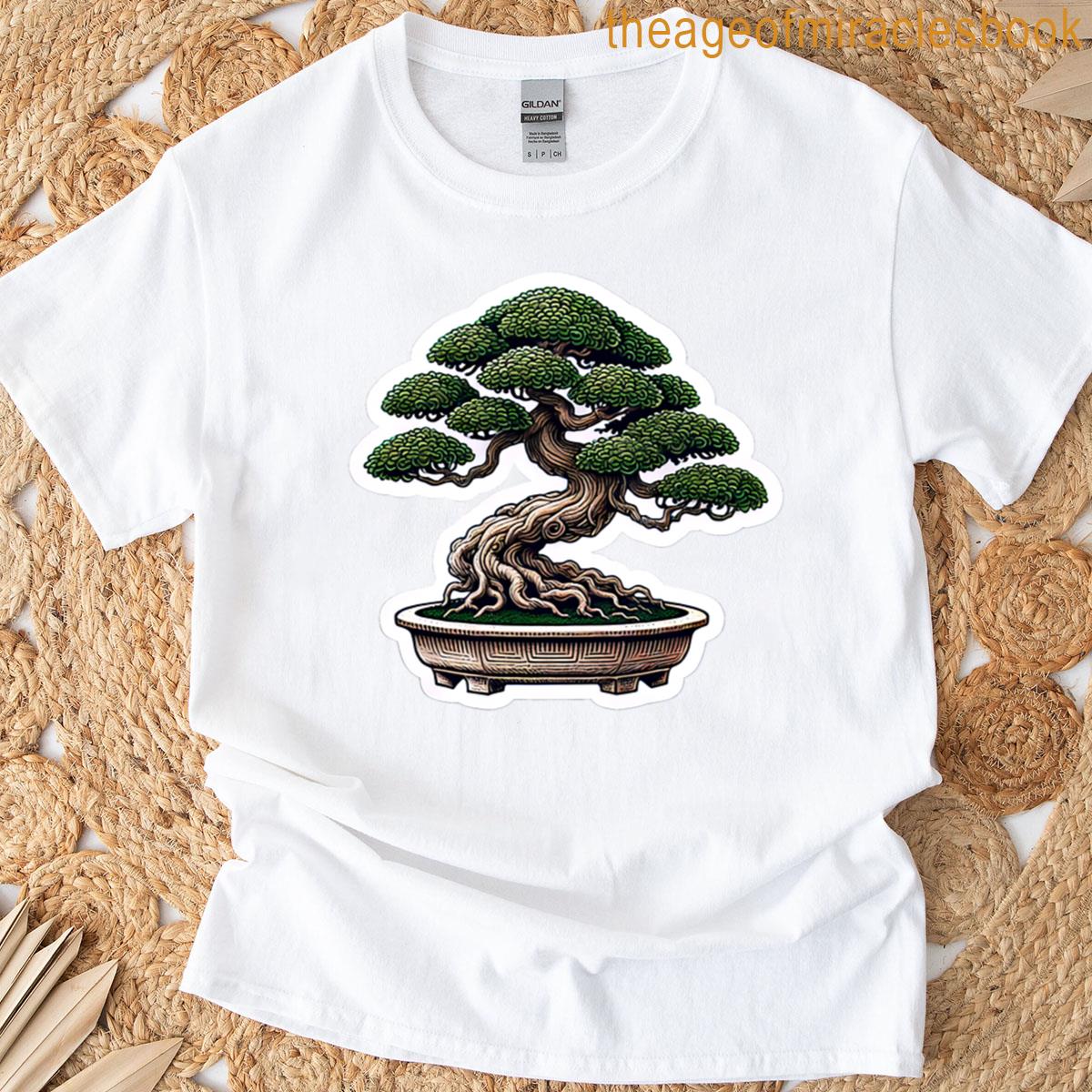 Potted Bonsai Tree T-shirt