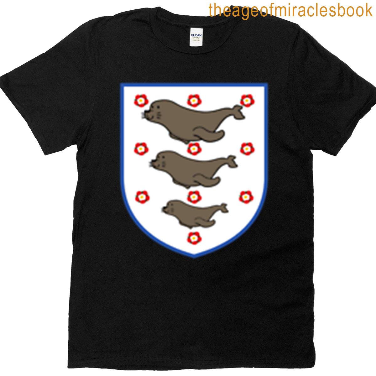 Sea Lions On A T-shirt
