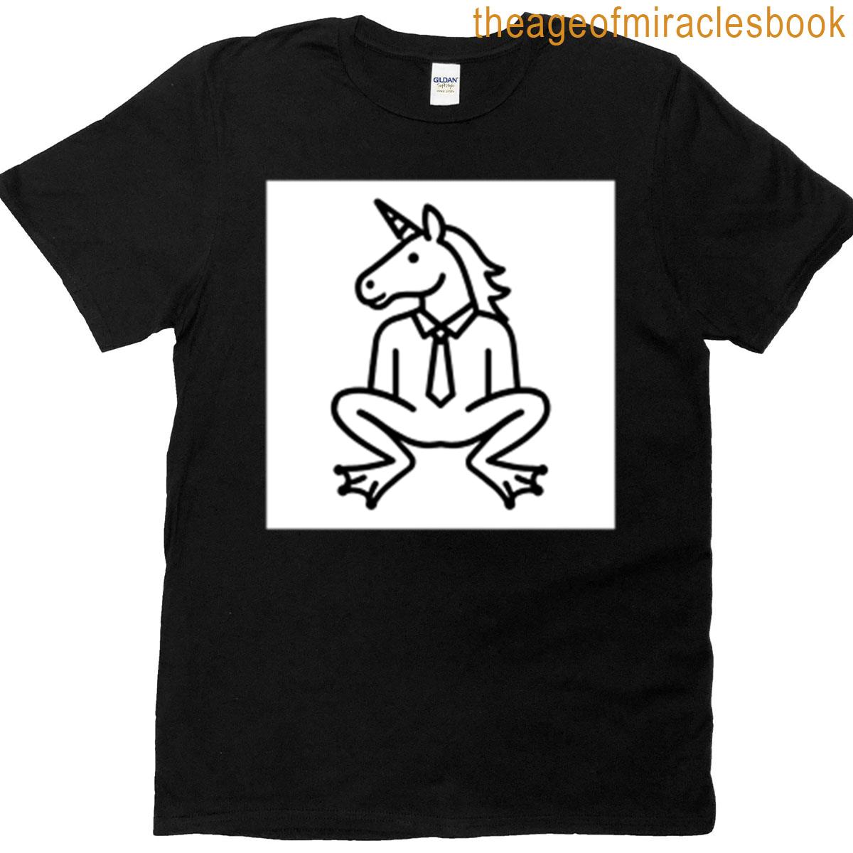 Unicorn Frog Business Man T-shirt