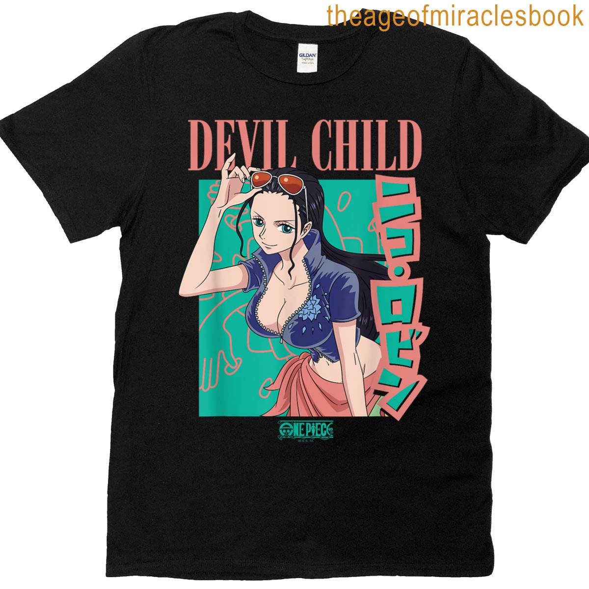 Anime Retro 90s Devil Child Robin T-shirt