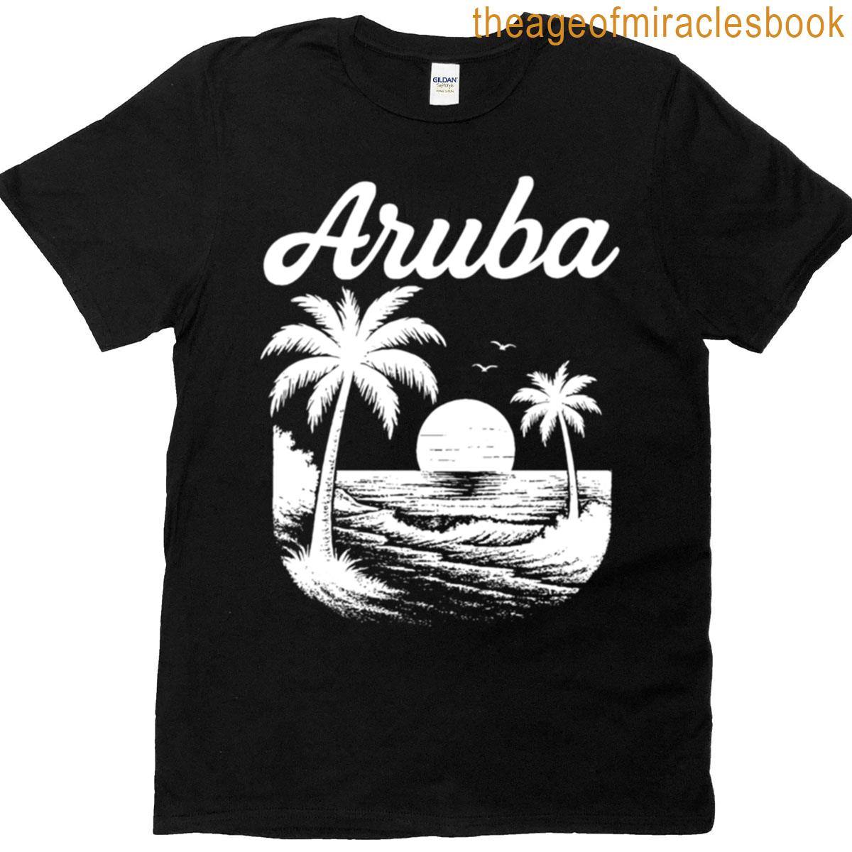 Aruba With White Lettering T-shirt