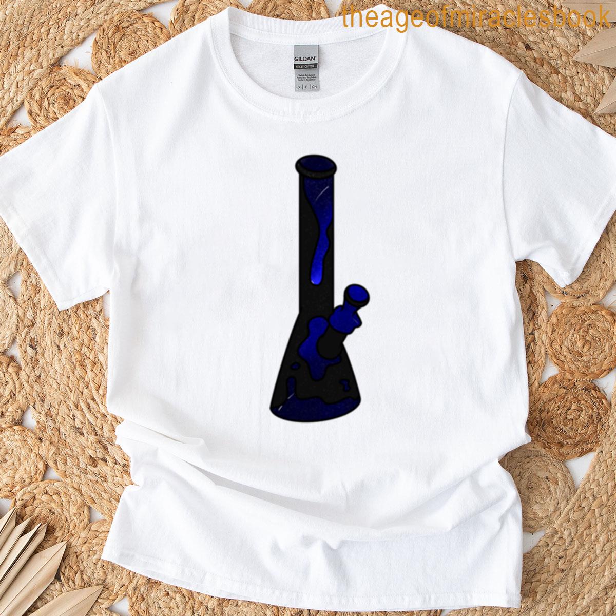 Blue Galaxy Lava Bong T-shirt