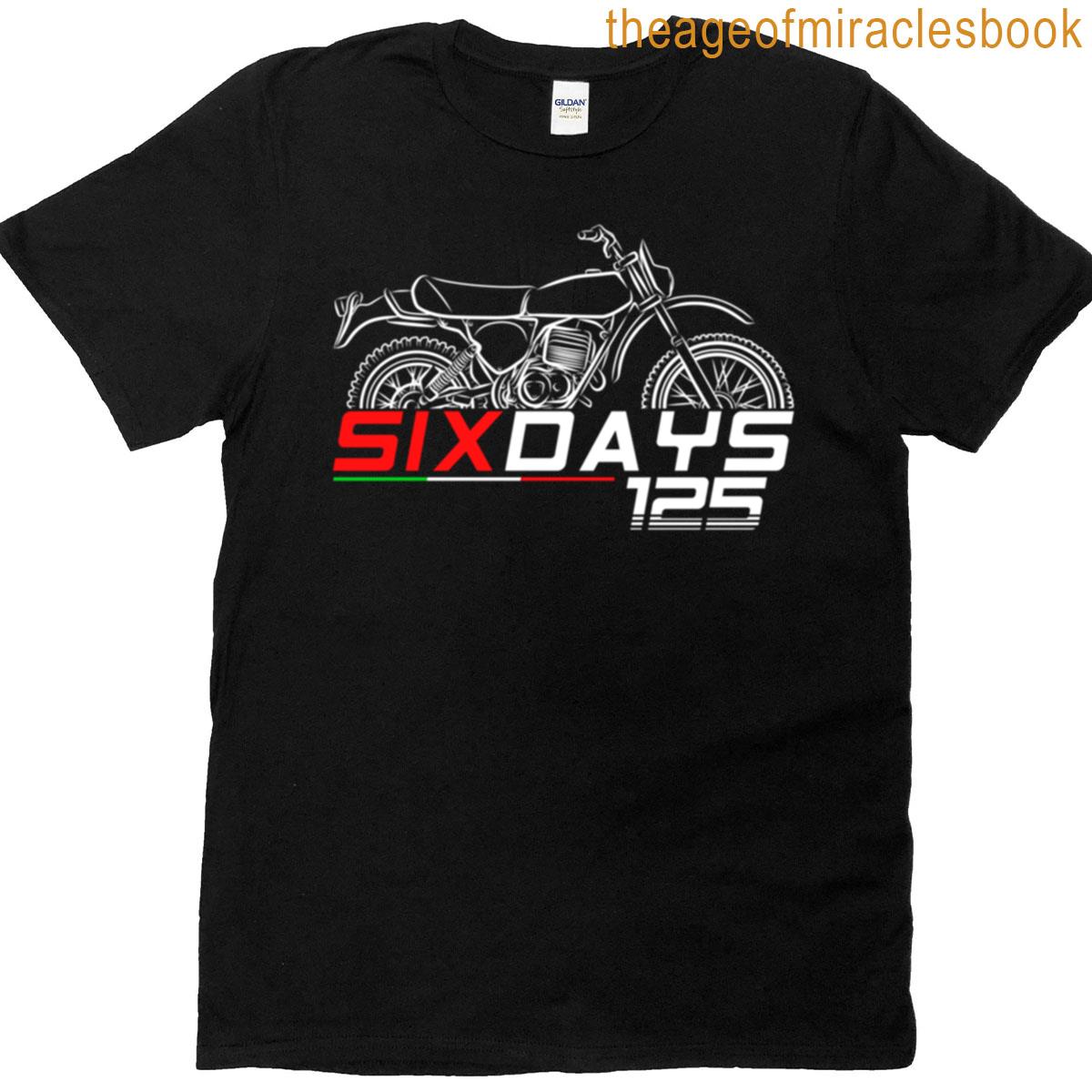 Ducati 125 Six Days For Bikers Motorcycle T-shirt