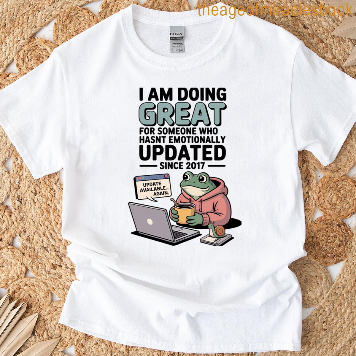 Emotional Damage Frog Work T-shirt