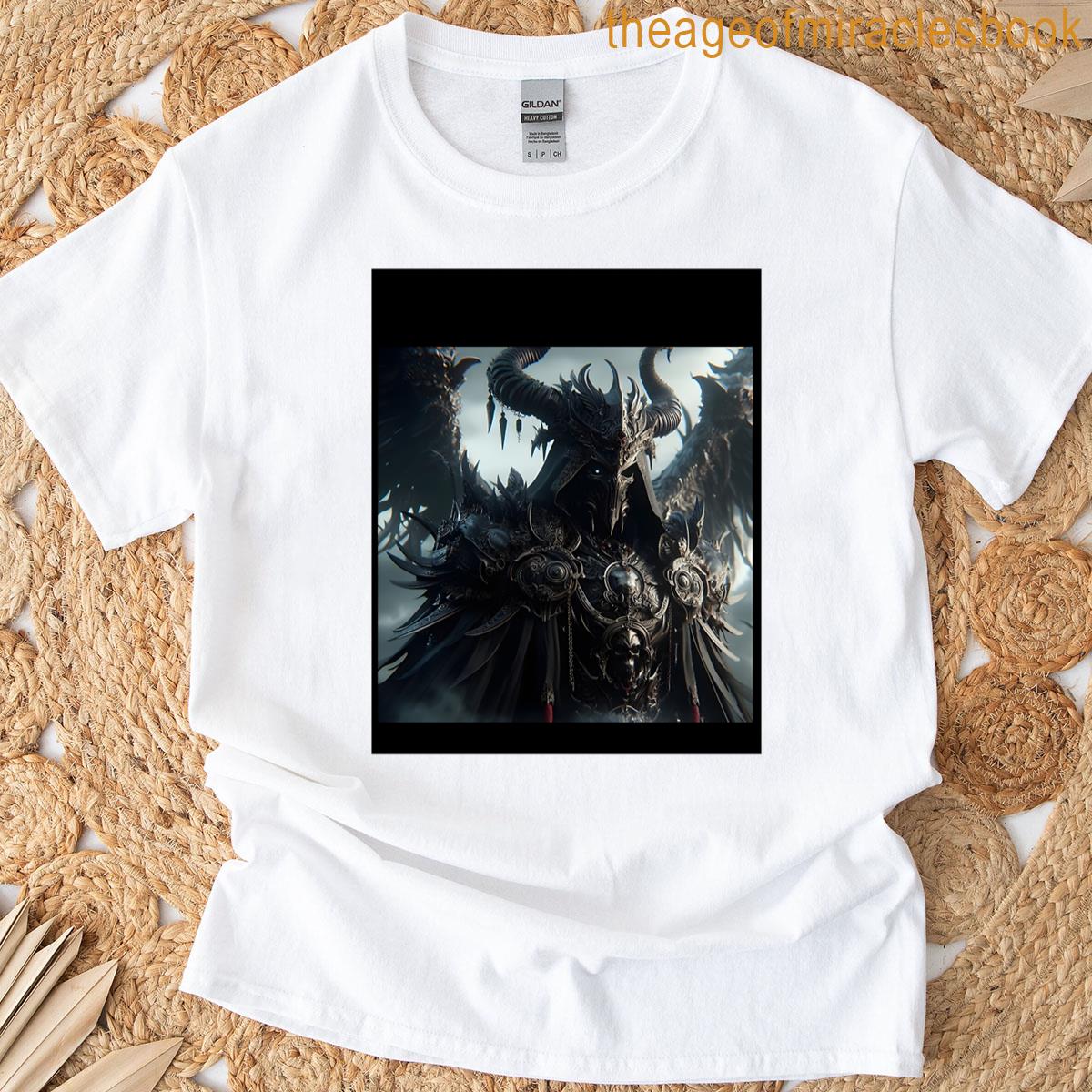 Evil Demon King Warrior Graphic T-shirt