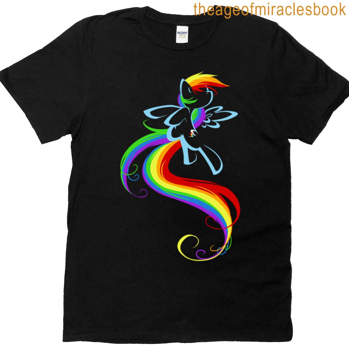 Flowing Rainbow T-shirt