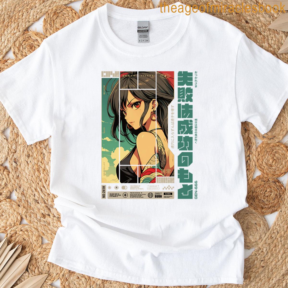 Girl With Kimono 2 T-shirt