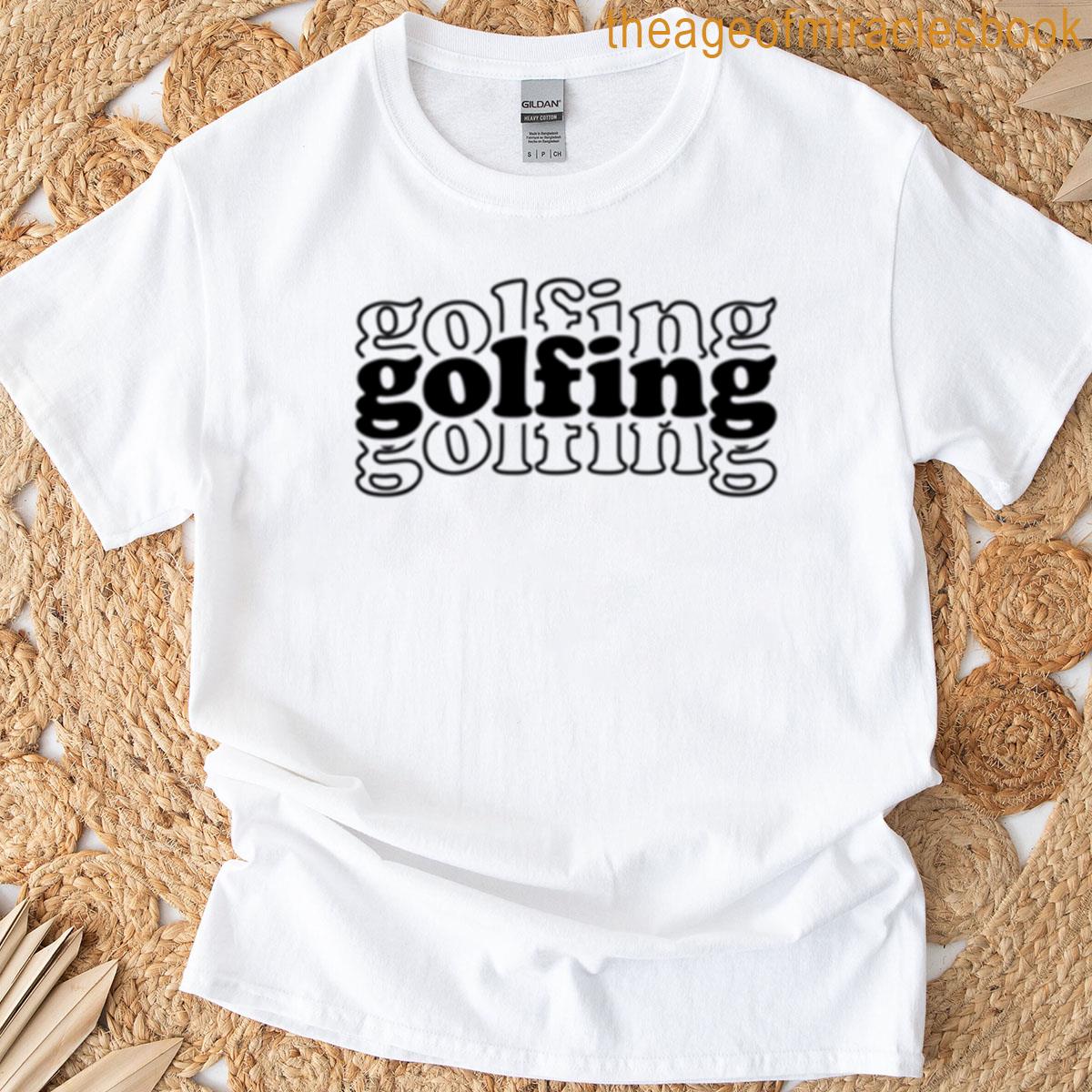 Golfing Vintage – Funny Golfing Lover T-shirt