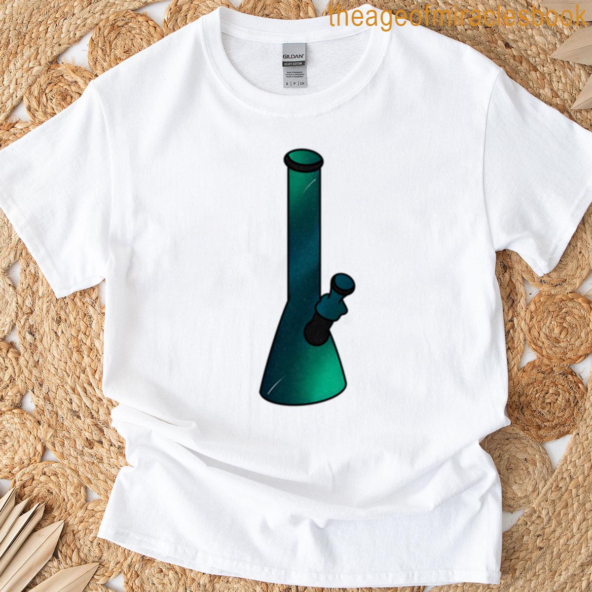 Green Galaxy Lava Bong T-shirt