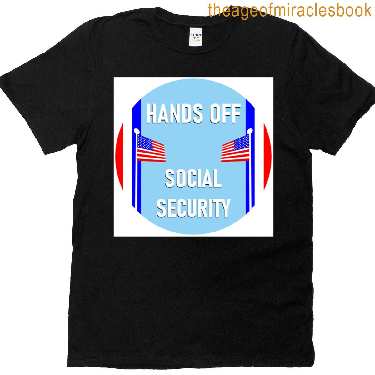 Hands Off Social Security Oversized T-shirt