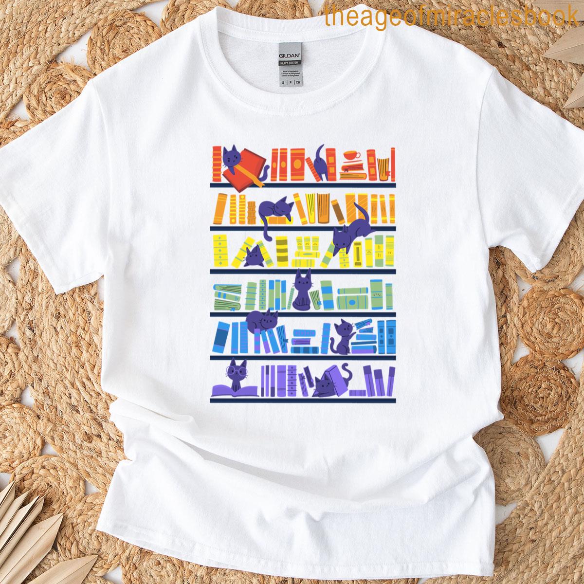 Library Kittens T-shirt
