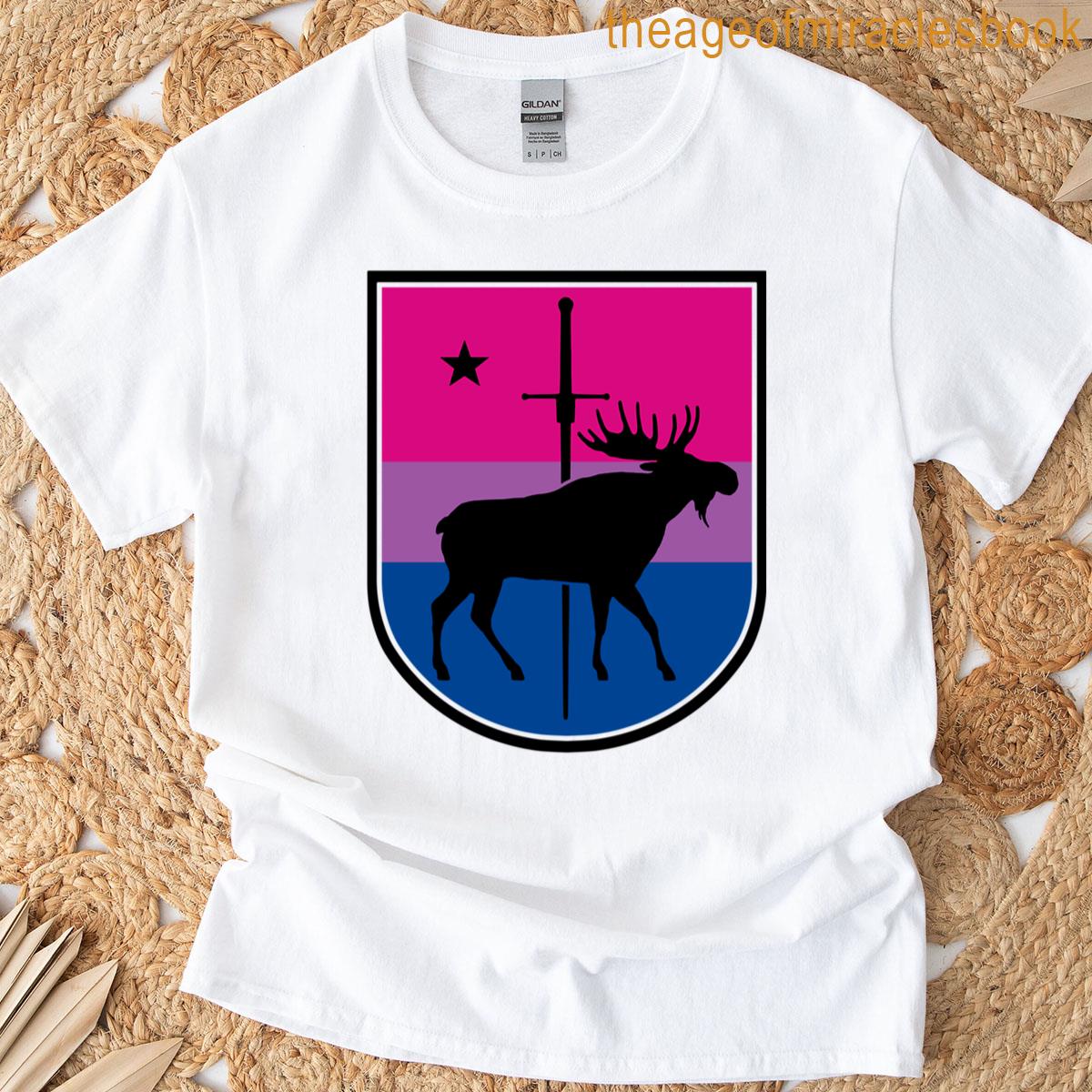 Mhf Bi Pride – Black Border T-shirt