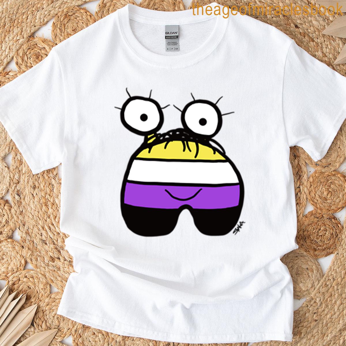 Non-binary Dna Alien T-shirt