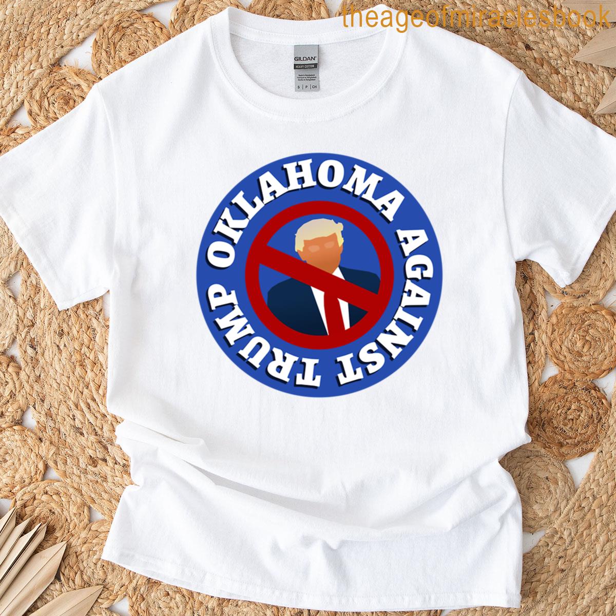 Oklahoma Against Trump Oversized T-shirt