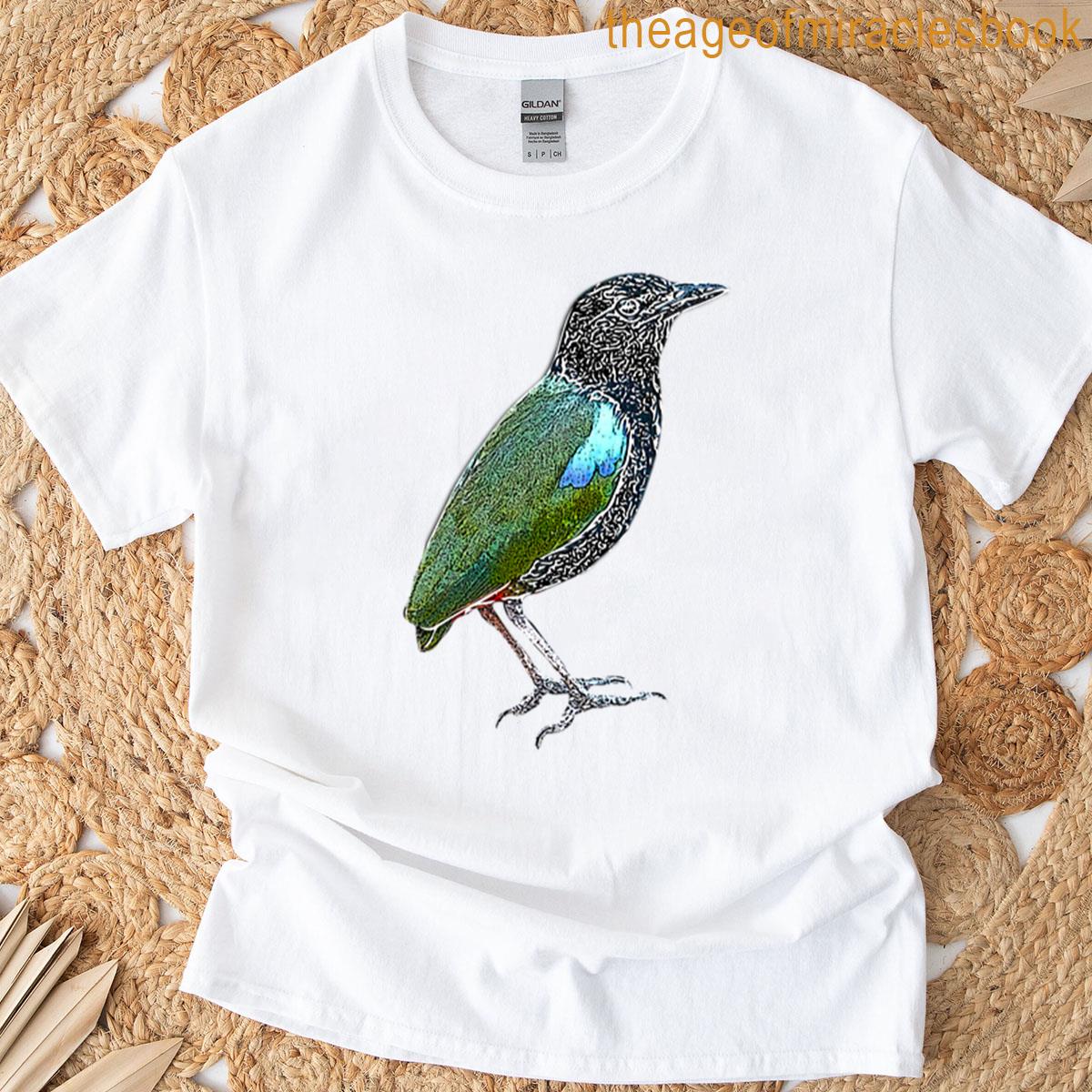 Rainbow Pitta White Alternate Design T-shirt