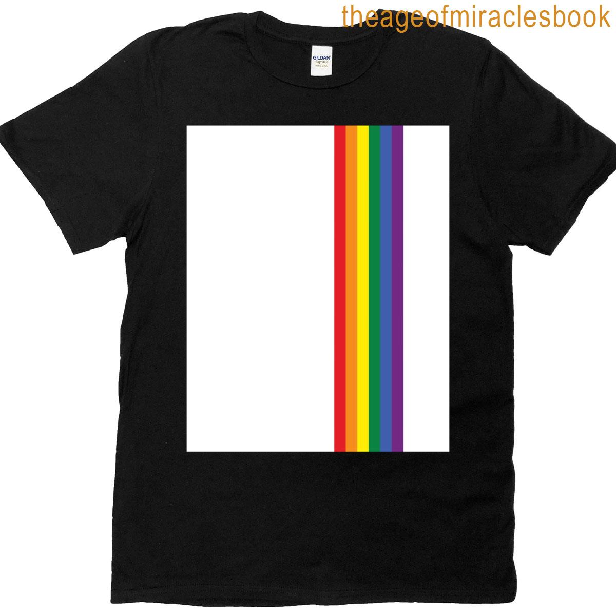 Rainbow Pride Lgbt Strip Graphic T-shirt