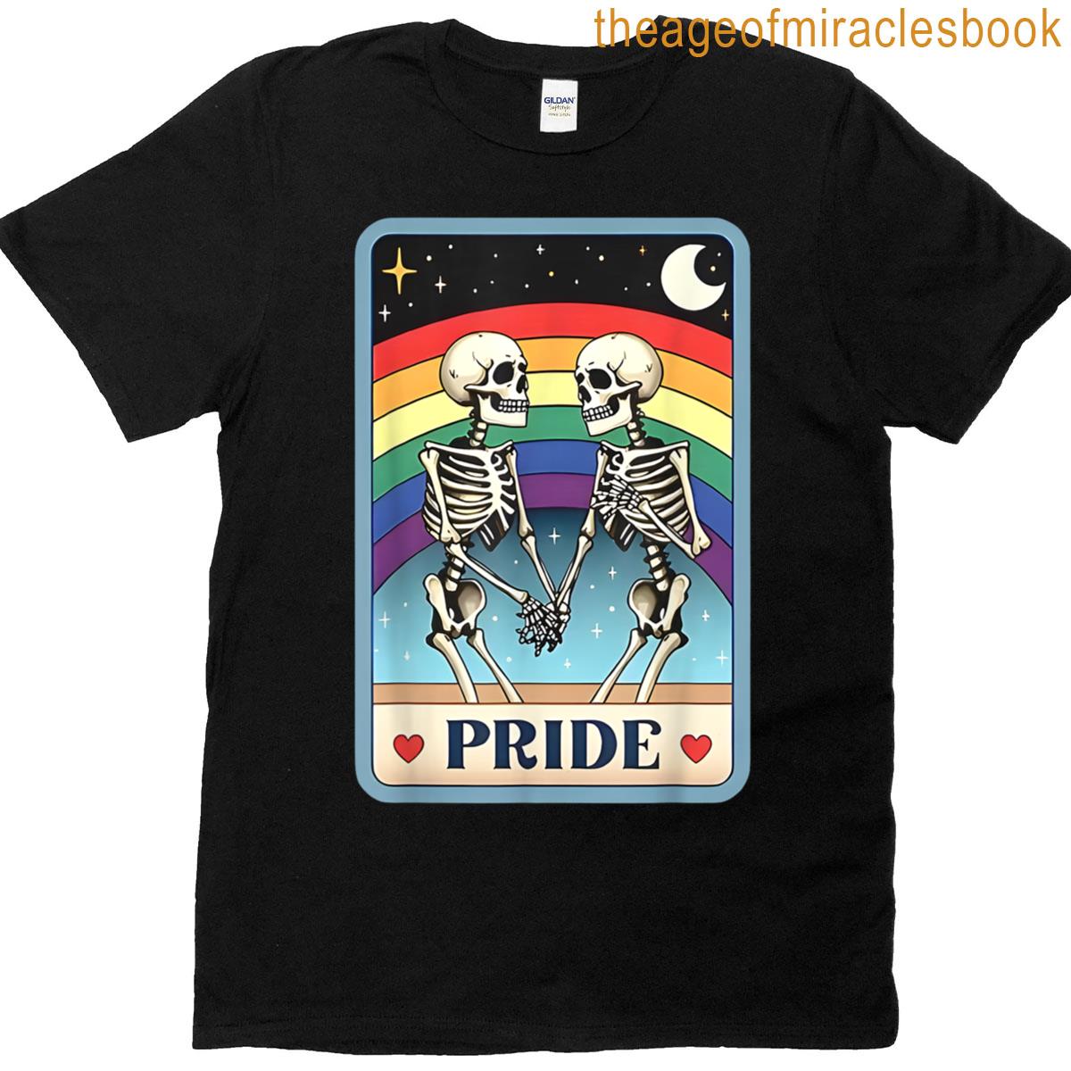 Rainbow Pride Tarot Card T-shirt
