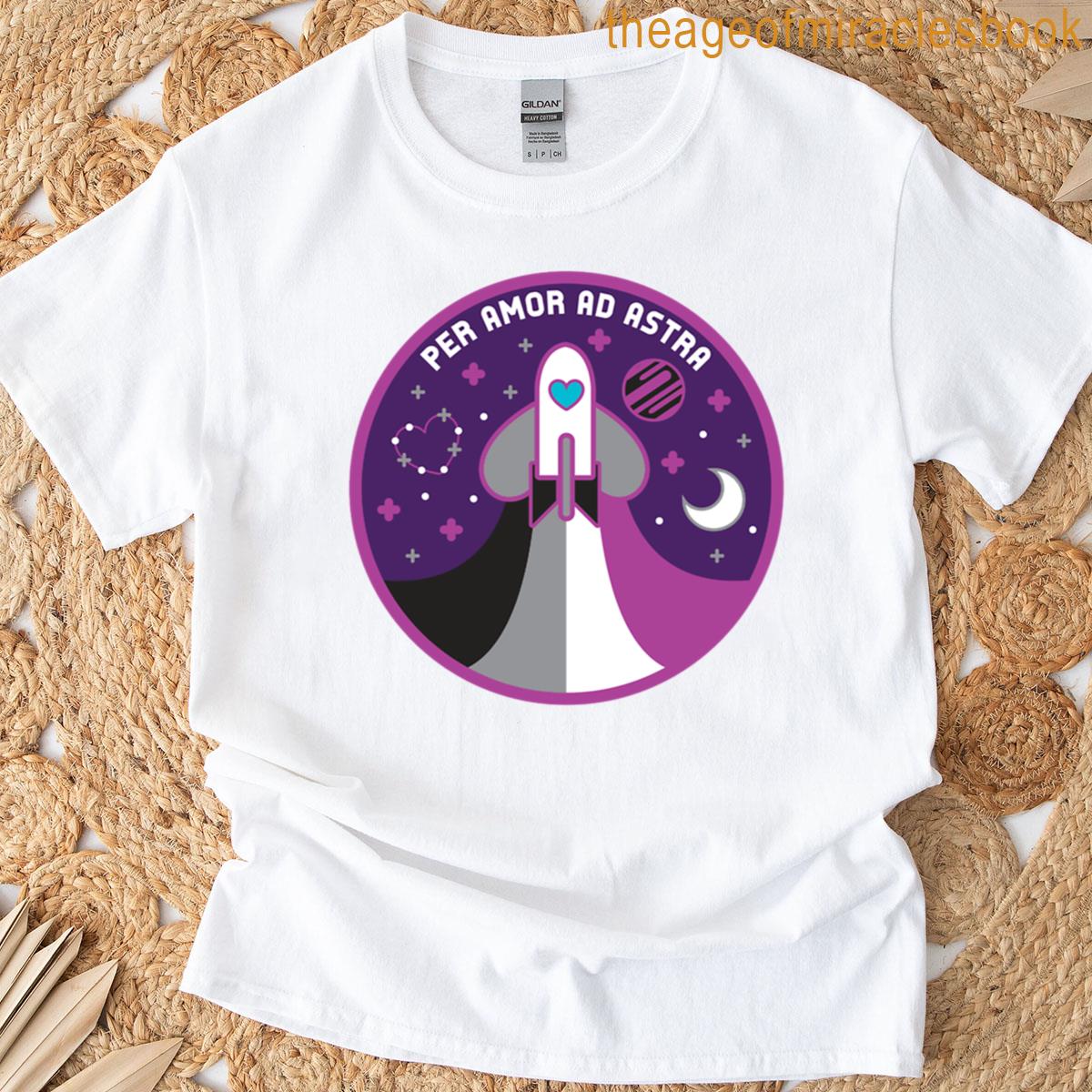 Space Pride – Asexual Flag T-shirt