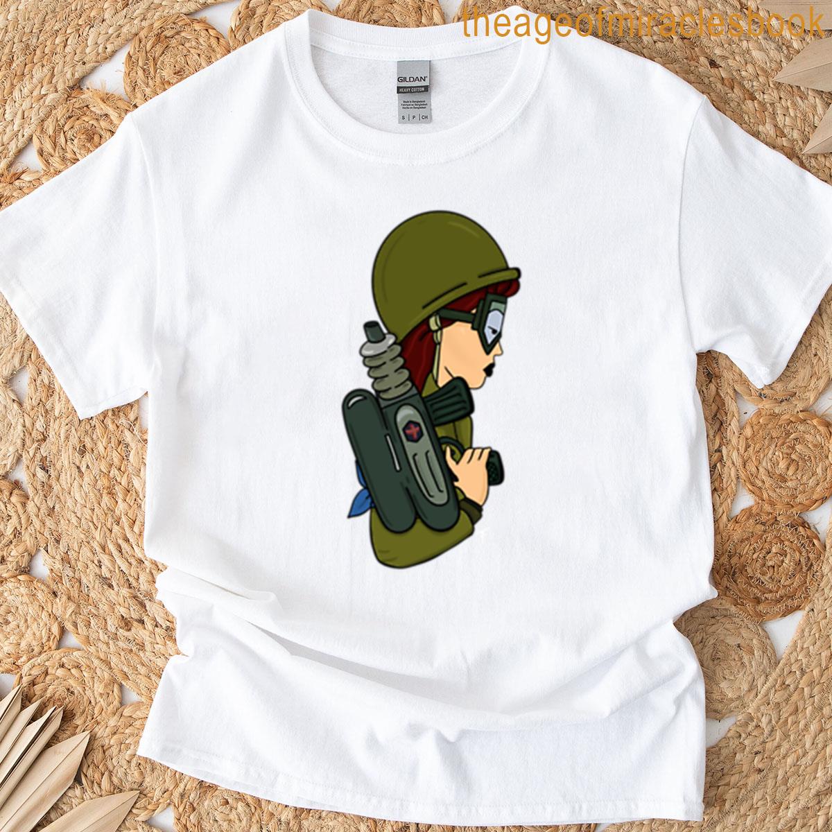 The Daria Hunter – Black Background T-shirt