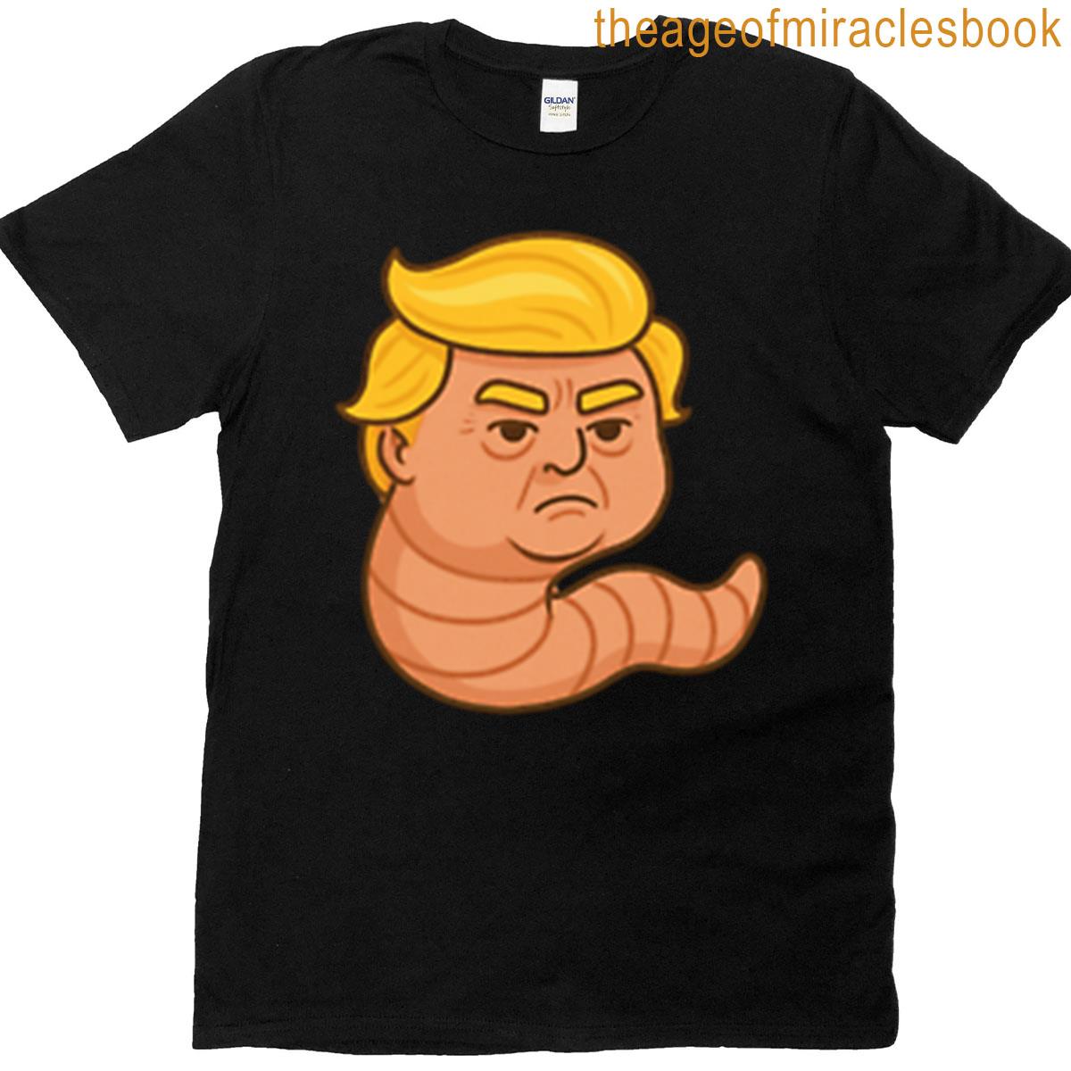 The Trump Worm Sticker – Orange Cheeto T-shirt