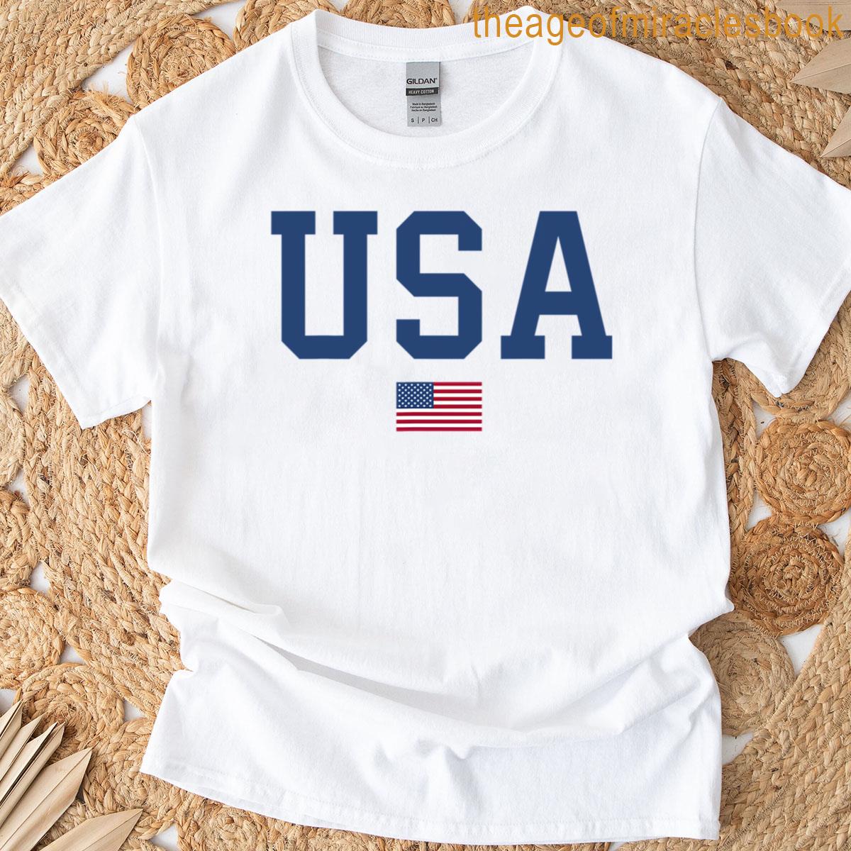Usa Patriotic American Flag T-shirt