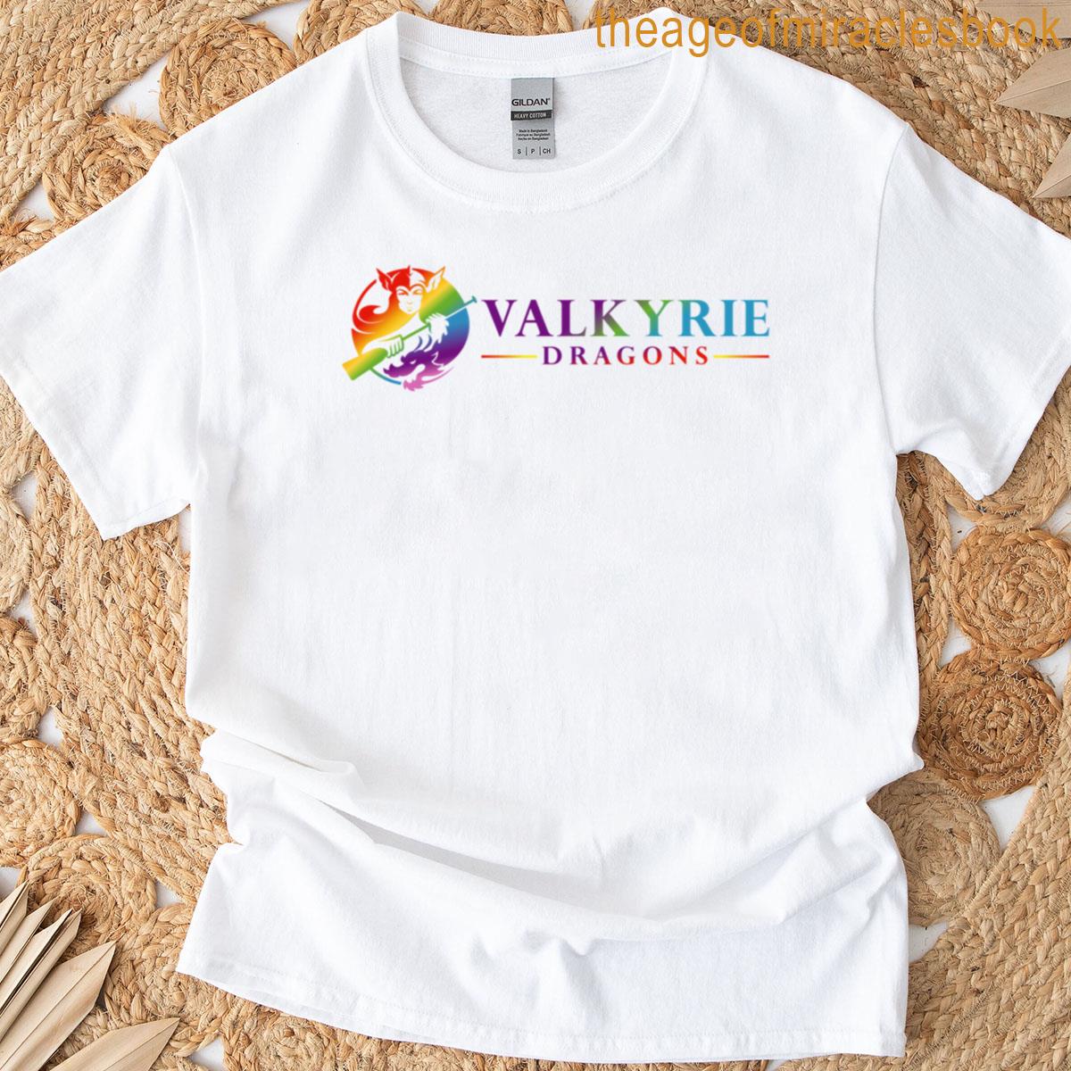 Valkyrie Pride – Long Logo T-shirt