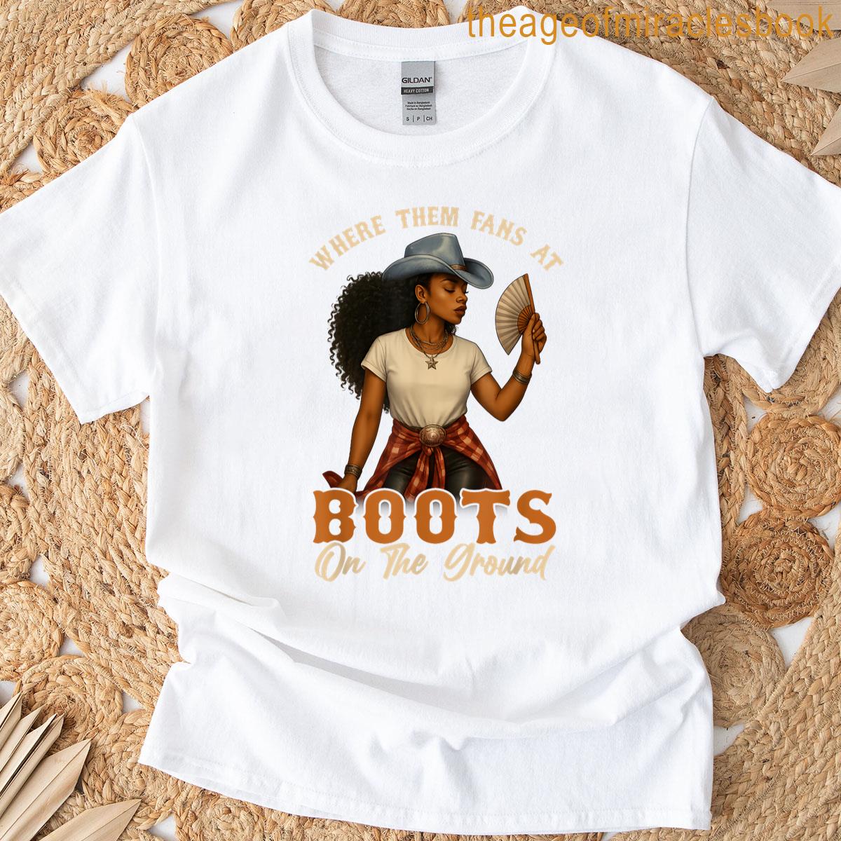 Where Them Fans At T-shirt