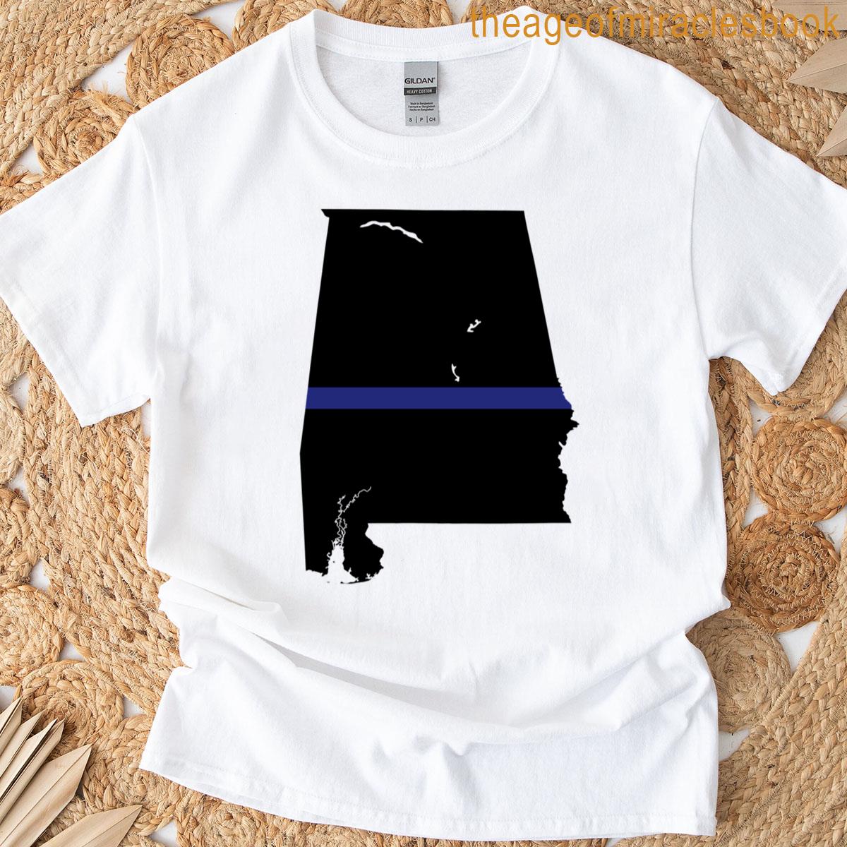 Alabama Thin Blue Line T-shirt